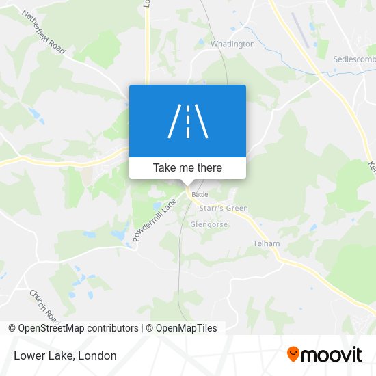 How to get to Lower Lake, Rother by Train or Bus?