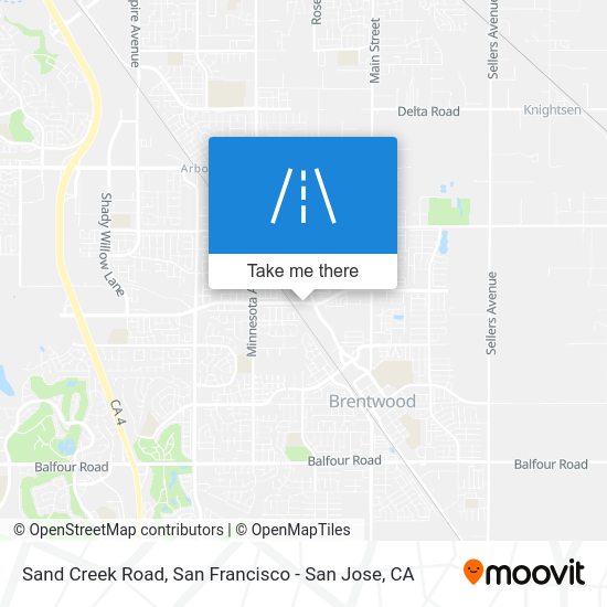 How to get to Sand Creek Road, Brentwood by bus or BART?