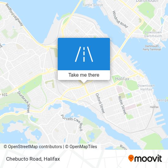 How to get to Chebucto Road, Halifax Chebucto by bus?
