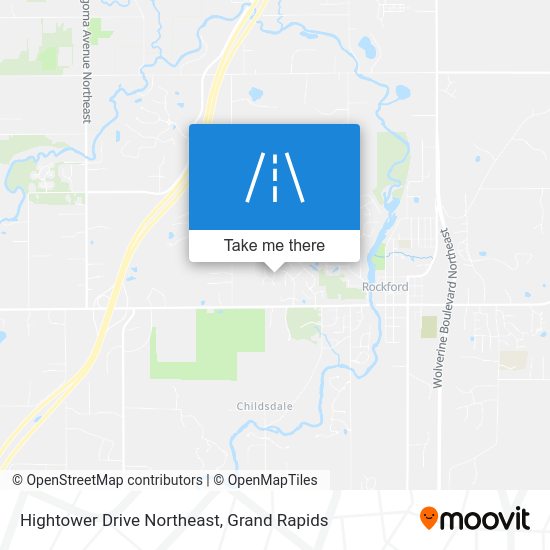 How to get to Hightower Drive Northeast, Rockford by Bus?