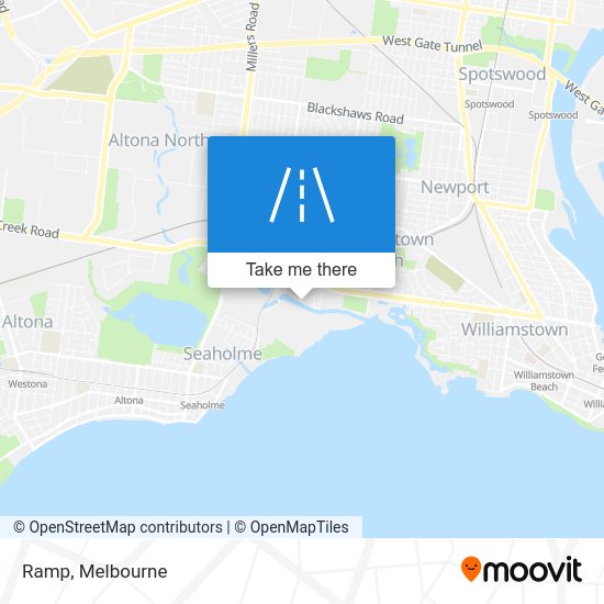 How to get to Ramp in Williamstown by Bus, Train or Tram?