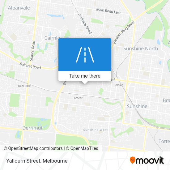 How to get to Yallourn Street in Ardeer by Bus, Train or Tram?
