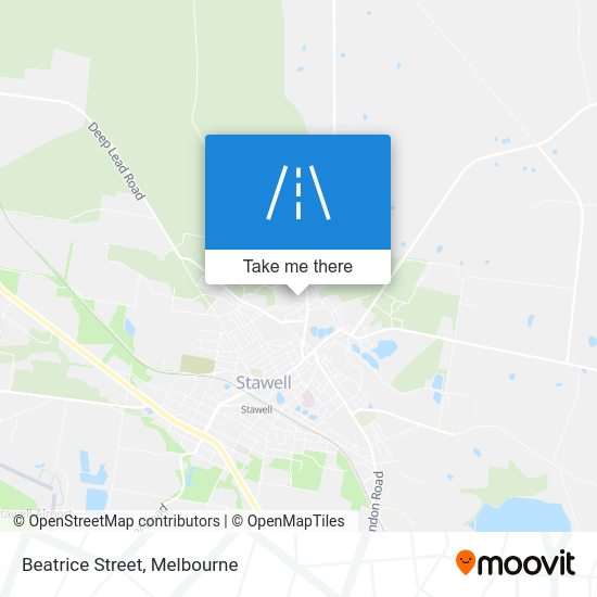 How to get to Beatrice Street in Stawell by Bus or Train?