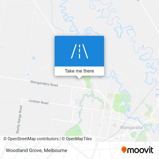 How to get to Woodland Grove in Waldara by Train or Bus?