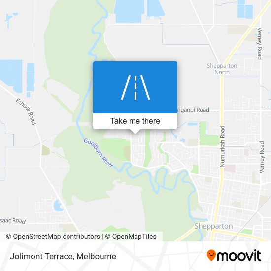 Jolimont Terrace, Melbourne Public Transport