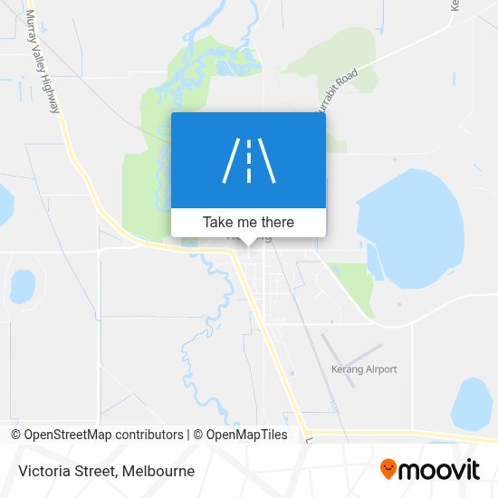 How to get to Victoria Street in Kerang by Bus or Train?