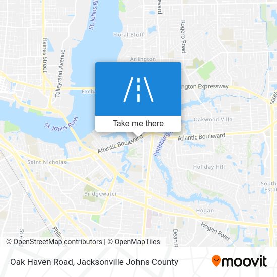 How to get to Oak Haven Road in Jacksonville by Bus?