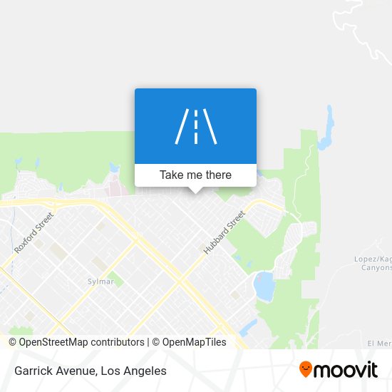 ¿Cómo llegar a Garrick Avenue en Sylmar, La en Autobús o Tren?