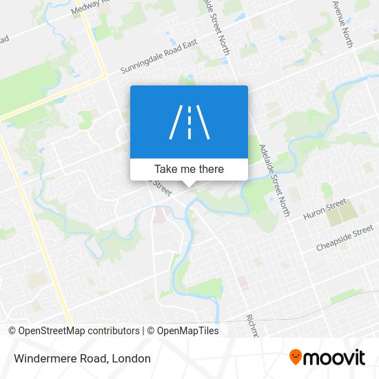 How to get to Windermere Road, London by bus?