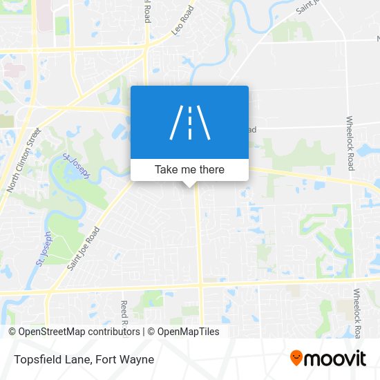 ¿Cómo llegar a Topsfield Lane, Fort Wayne en autobús?