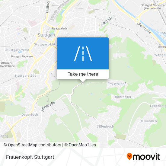 How to get to Frauenkopf, StuttgartOst by subway, bus, light rail, S