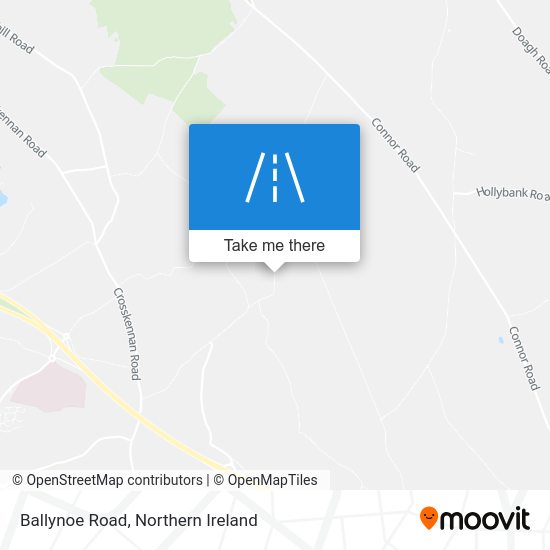 How to get to Ballynoe Road, Antrim by bus?