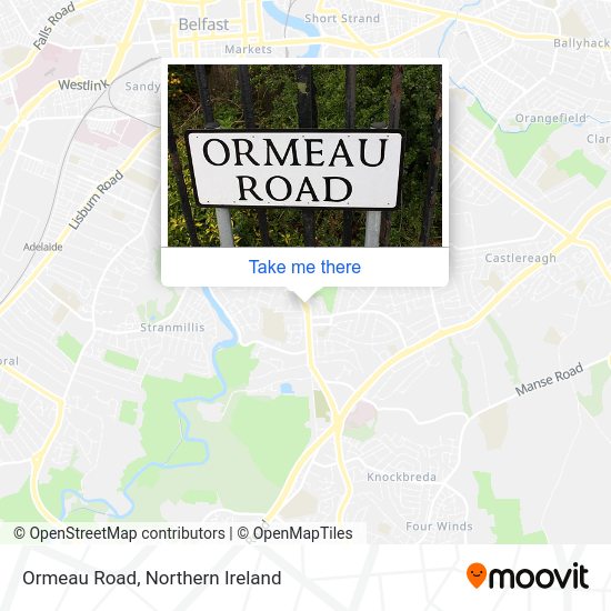 How to get to Ormeau Road, Belfast by bus?