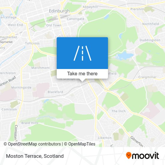 Moston Terrace, Edinburgh Public Transport