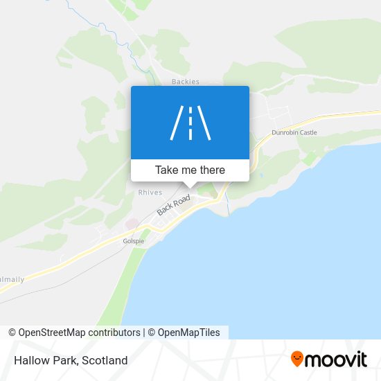 How to get to Hallow Park, Golspie by Train or Bus?
