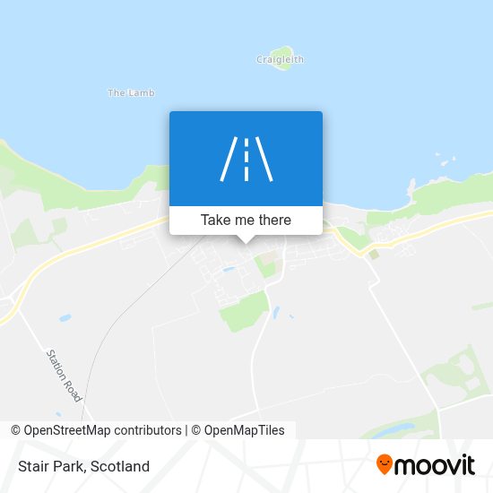 How to get to Stair Park in North Berwick by Bus or Train?