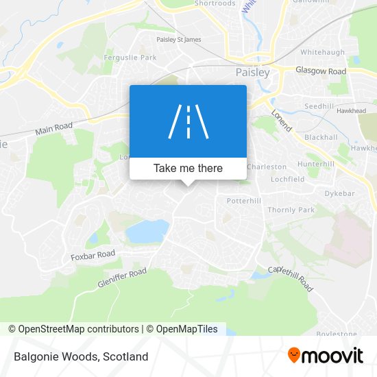 How to get to Balgonie Woods in Paisley by Bus, Train or Light rail?