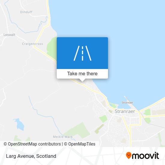 How to get to Larg Avenue in Stranraer by Bus?