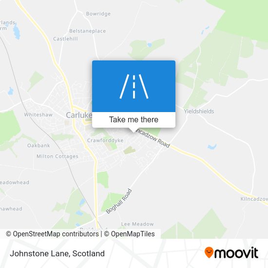 How to get to Johnstone Lane, Carluke by bus or train?