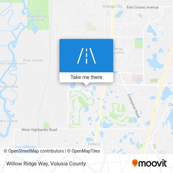 ¿Cómo llegar a Willow Ridge Way, Debary en Autobús?