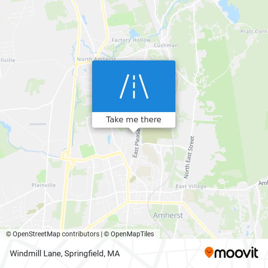 ¿Cómo llegar a Windmill Lane en Amherst Center en Autobús?