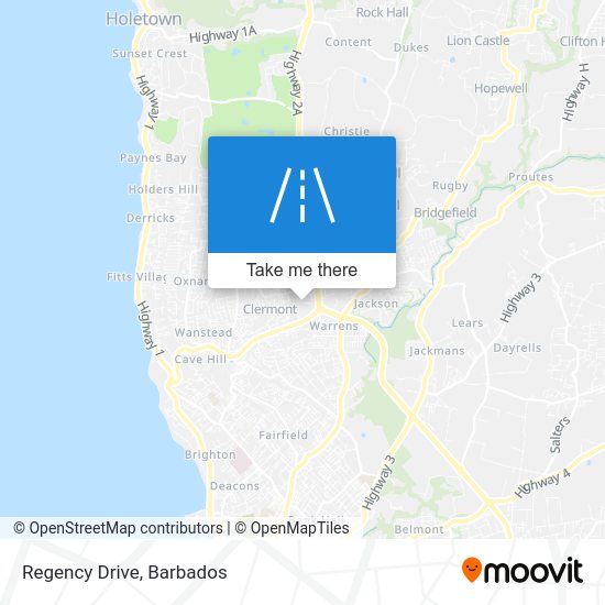 How to get to Regency Drive in Saint Michael by Bus?