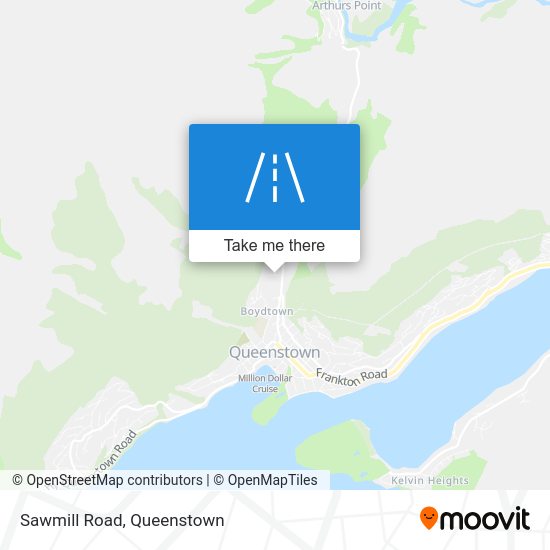 How to get to Sawmill Road, Queenstown by bus or ferry?