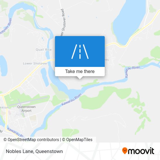 How to get to Nobles Lane in Lower Shotover by Bus?