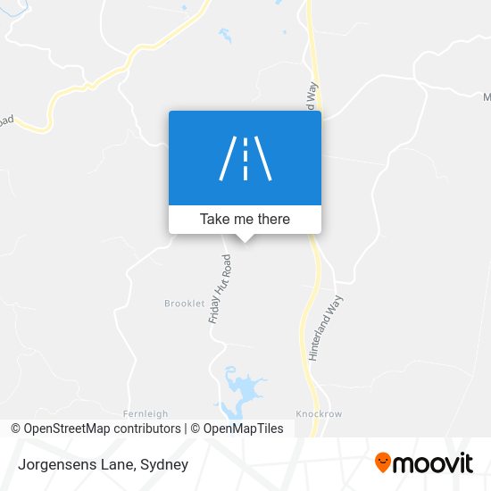 How to get to Lane in Brooklet by Bus or Train?
