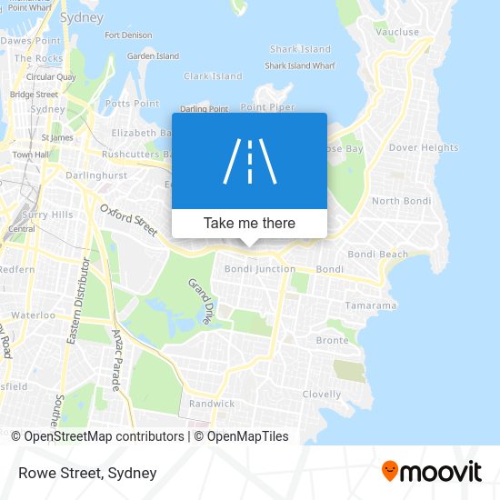How to get to Rowe Street in Woollahra by Bus, Train or Ferry?
