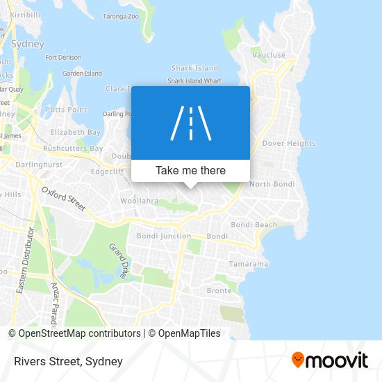 How to get to Rivers Street, Bellevue Hill by Bus, Train or Ferry?