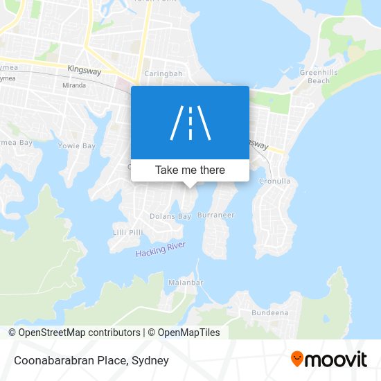 How to get to Coonabarabran Place, Caringbah South by bus or train?