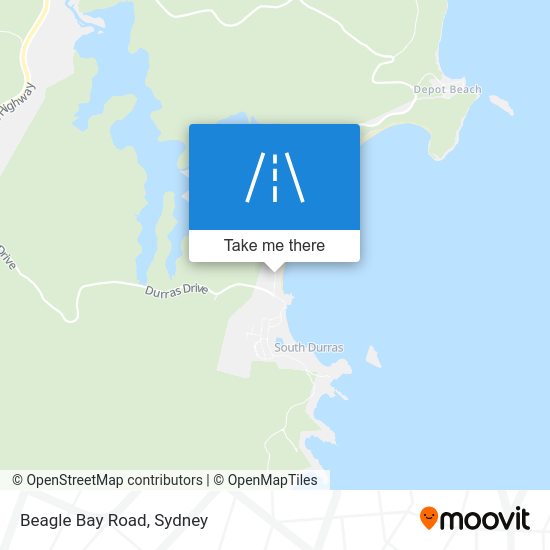 How to get to Beagle Bay Road, South Durras by