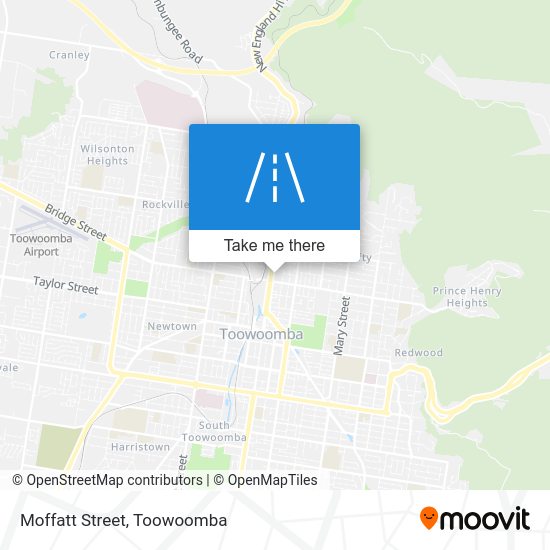 How to get to Moffatt Street in North Toowoomba by Bus?