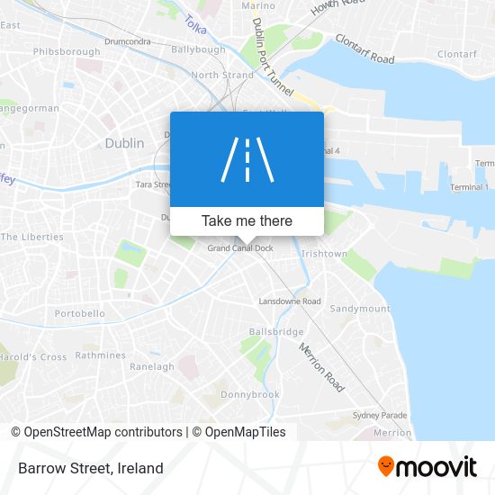 How to get to Barrow Street in Dublin by Bus, Train or Light Rail?