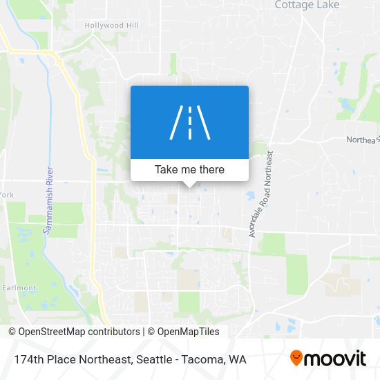 ¿Cómo llegar a 174th Place Northeast, Redmond en Autobús o Tren ligero?