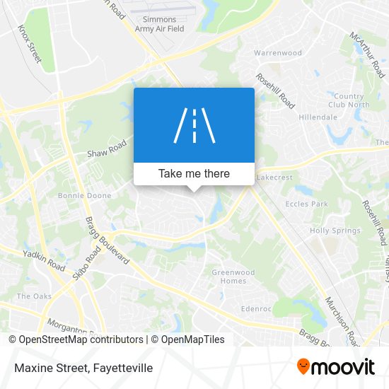 How to get to Maxine Street, Fayettevil by Bus?