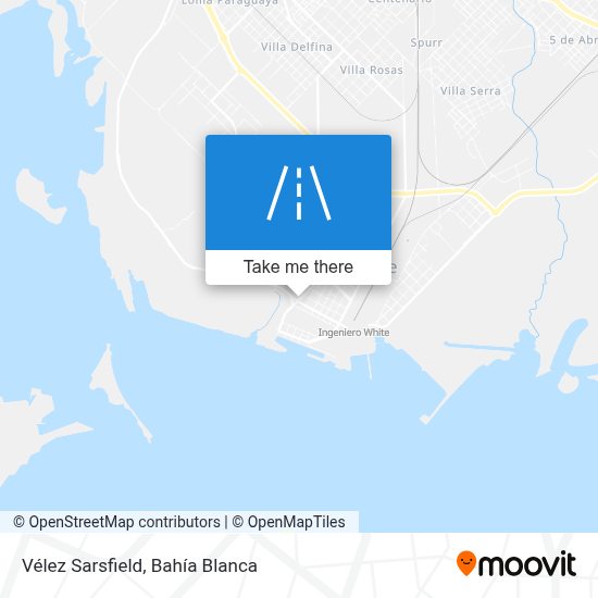 How to get to Vélez Sarsfield, Bahía Blanca by bus?