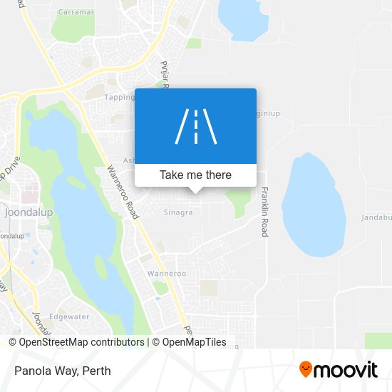 How to get to Panola Way in Sinagra by Bus or Train?