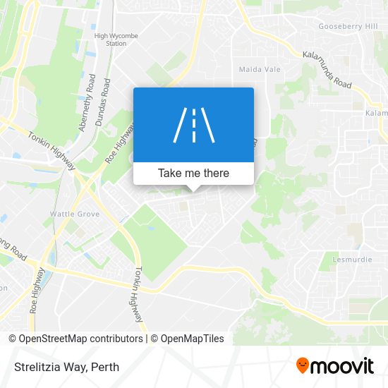 Strelitzia Way, Forrestfield Public Transport