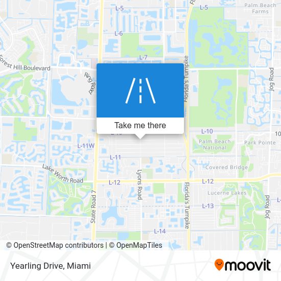 ¿Cómo llegar a Yearling Drive, Sunshine Parkway en autobús?