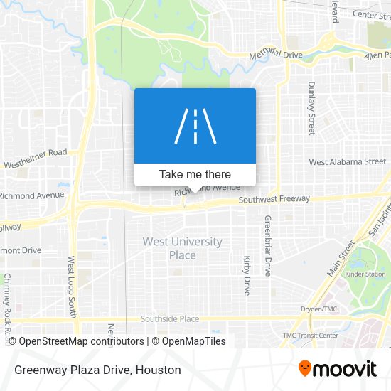 How to get to Greenway Plaza Drive, Houston by bus?