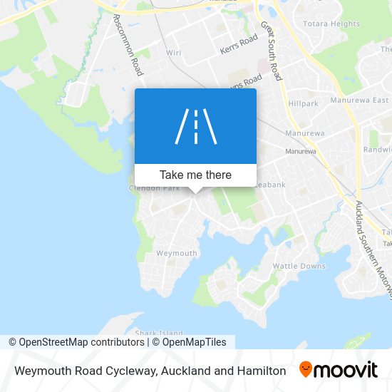 How to get to Weymouth Road Cycleway in Weymouth East by Bus or Train?