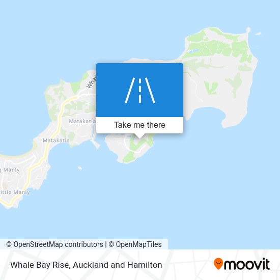 How to get to Whale Bay Rise in Gulf Harbour by Bus?