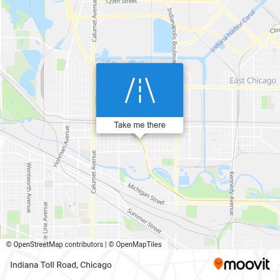 Chicago Toll Road Map