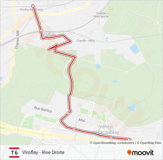 Pain Points Liés Au Plan T6 Ratp t6 Itinéraire Horaires, Arrêts & Plan Viroflay Rive Droite (mis à