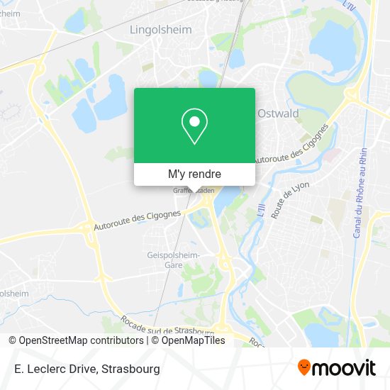 Introduction Comment aller à E. Leclerc Drive à Geispolsheim en Bus ou Tram ? Moovit
