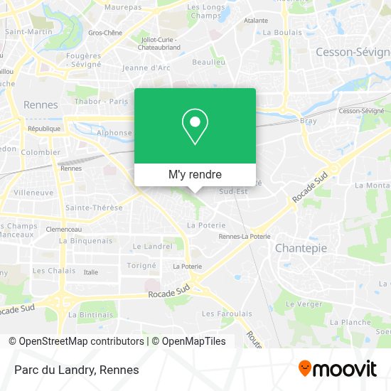 Pain Points Du Parc Du Landry Rennes Plan Comment aller à Parc du Landry à Rennes en Bus, Métro ou Tram ? Moovit