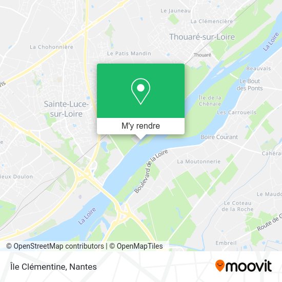 Comment aller à Île Clémentine à SainteLuceSurLoire en bus, tram ou