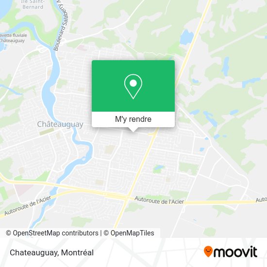 Comment aller à Chateauguay à Châteauguay en bus ou métro